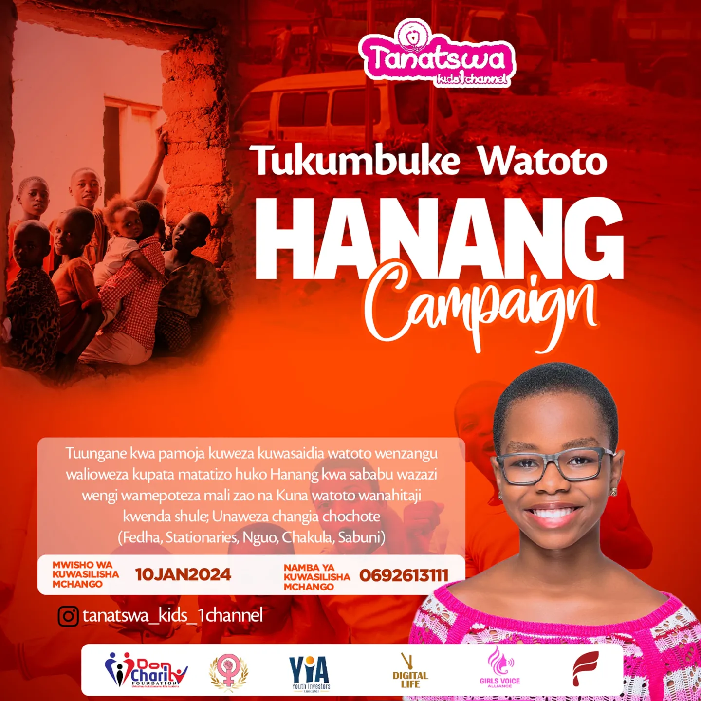 Kampeni ya Tukumbuke Watoto wa Hanang